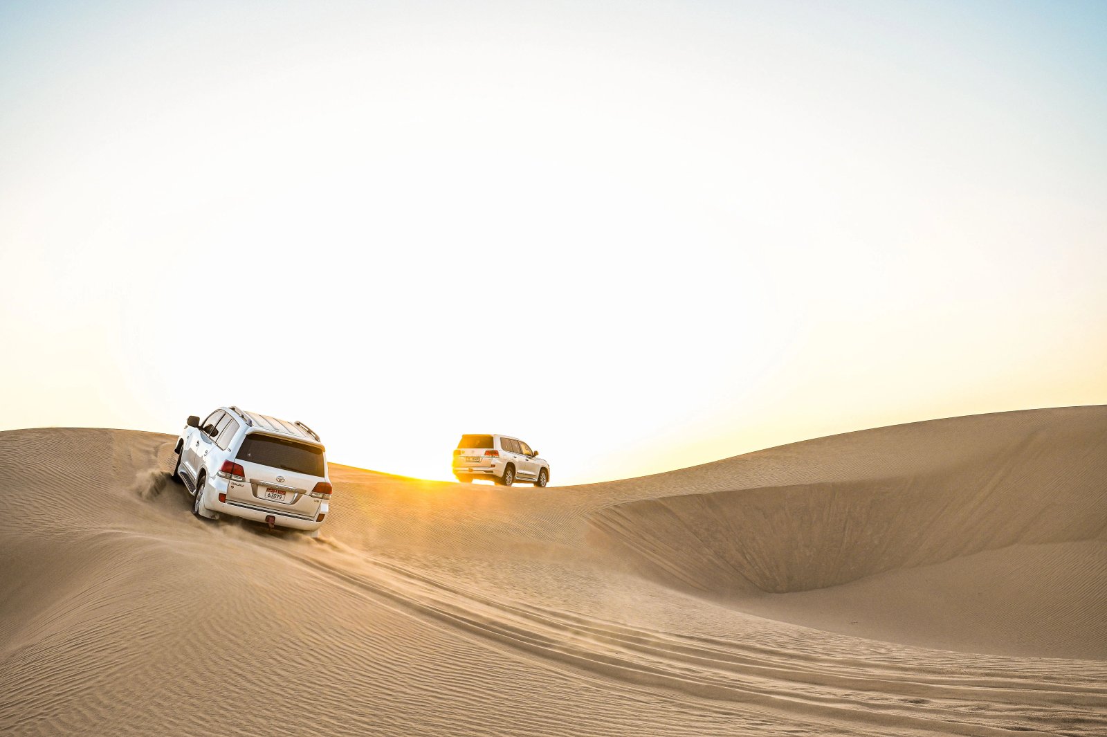 Morning Desert Safari with Quad Biking & Sandboarding